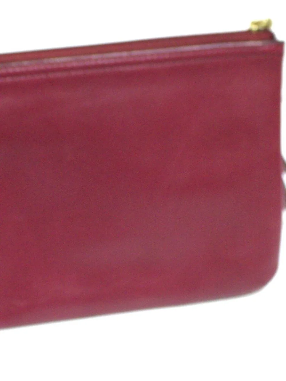 Coach burgundy wristlet